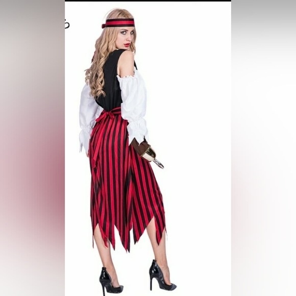 Elegant Pirate Maiden Costume